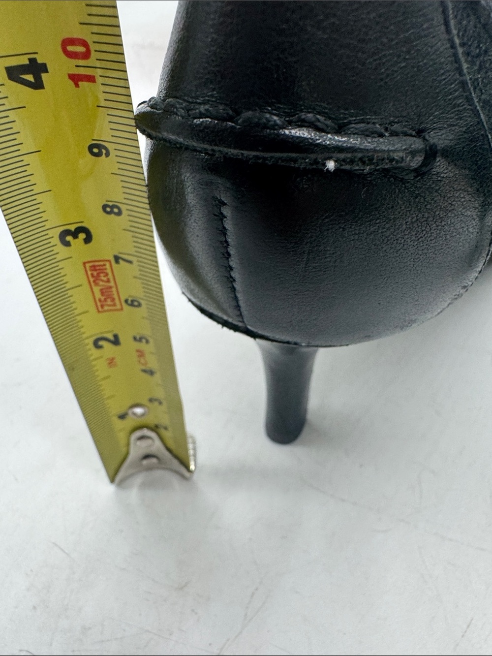 Ralph Lauren Black Pointed-Toe Low Heel Pumps 7.5 BHE10105A - Picture 4 of 8